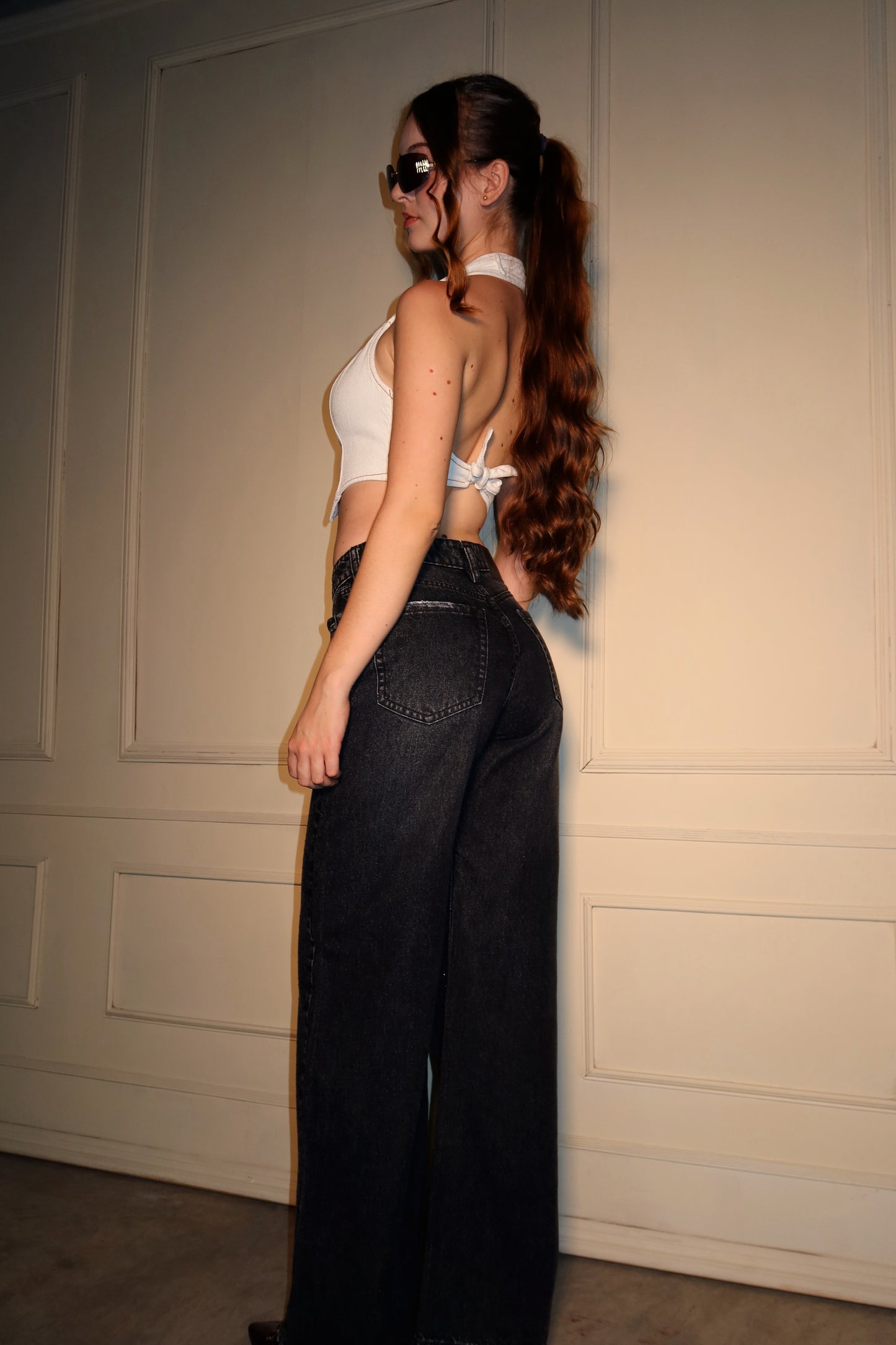 Jeans Flash Black straight O-2005