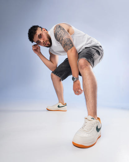 Bermuda Black Humo Cargo O-1001