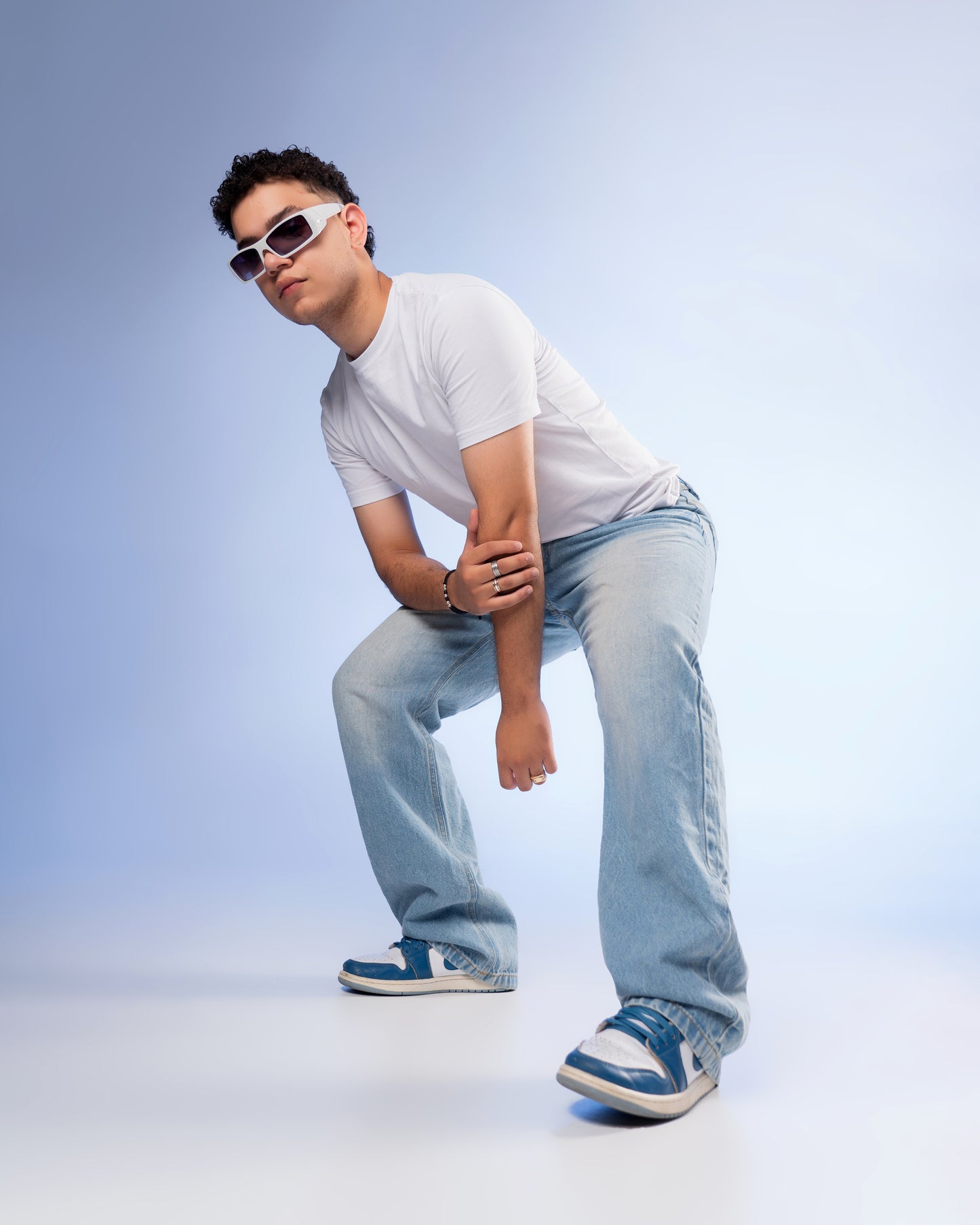 Jeans Soft Blue Straight O-12001