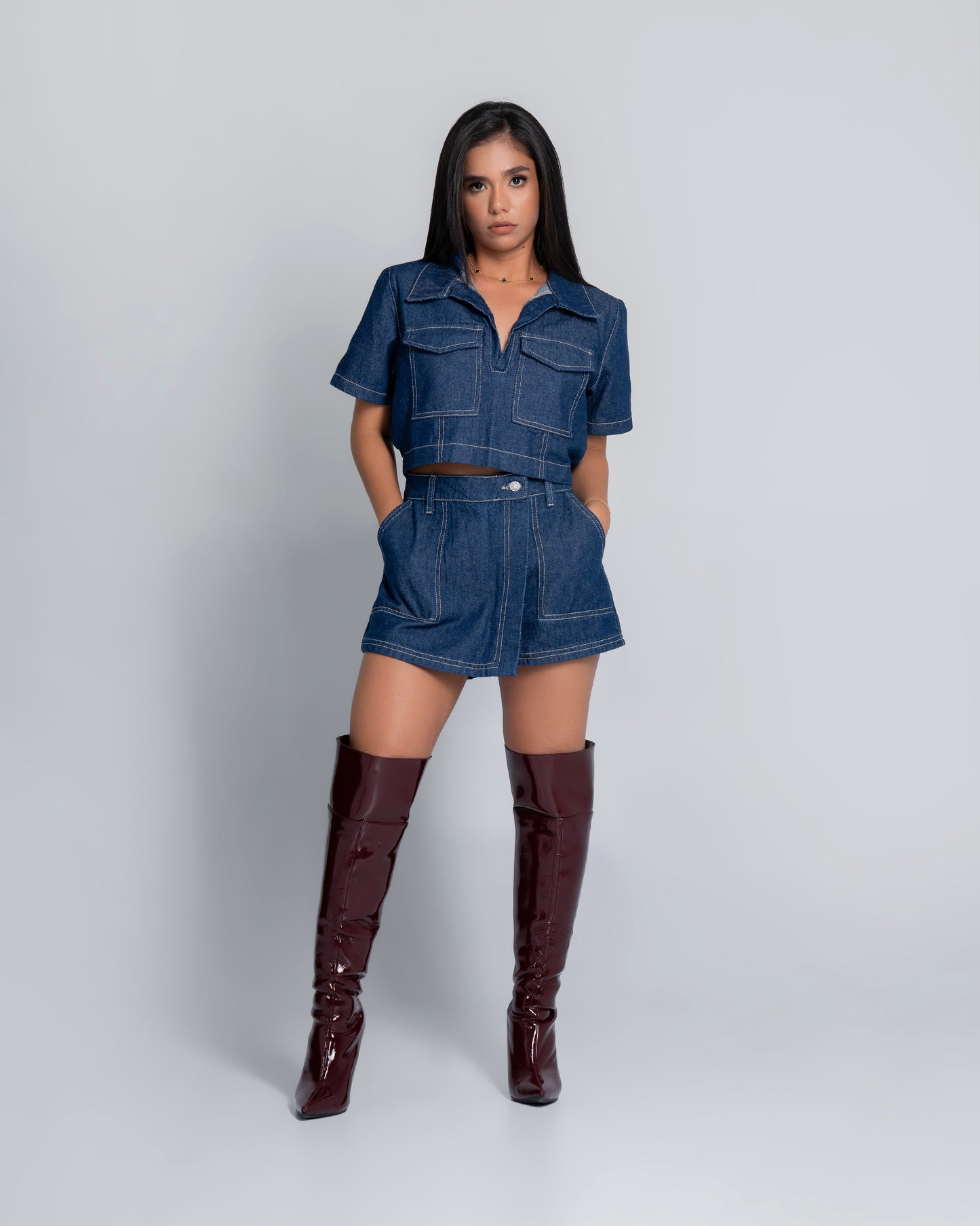 SET BOSS IN DENIM REF O-9002