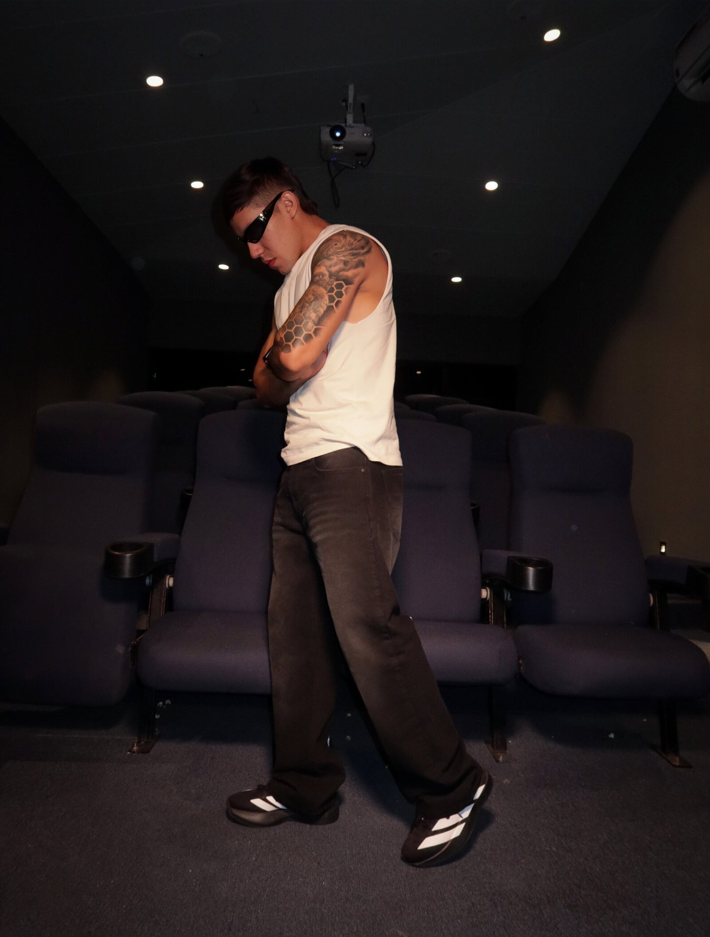 Jeans Straight Negro Humo O-12000