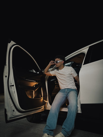 Jeans Soft Blue Straight O-12001