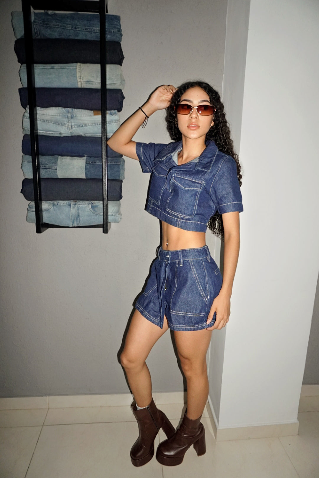 SET BOSS IN DENIM REF O-9002