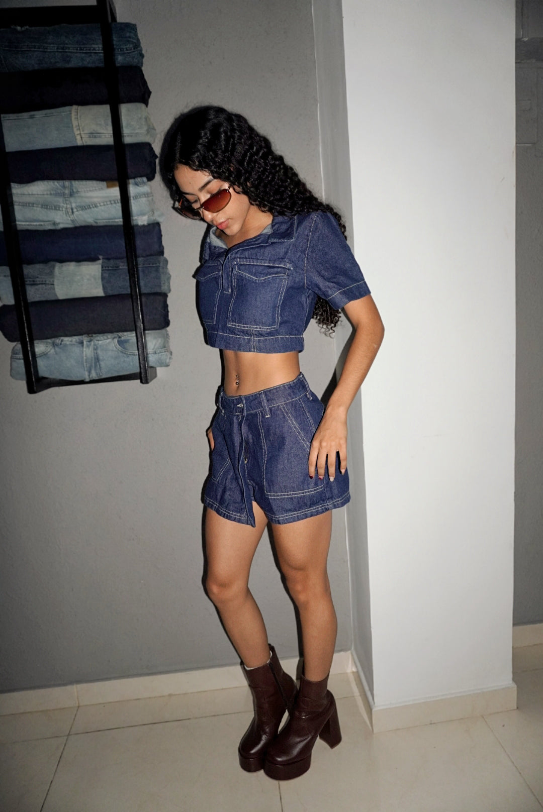 SET BOSS IN DENIM REF O-9002