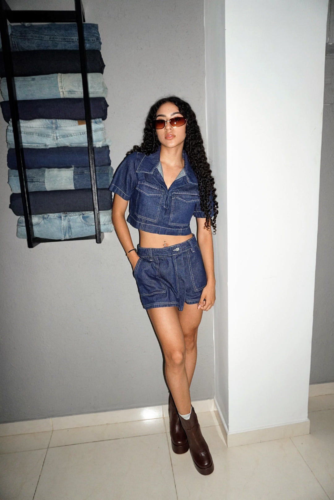 SET BOSS IN DENIM REF O-9002