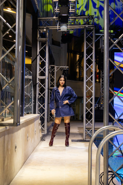 BLAZER INDIGO DENIM  O-8000