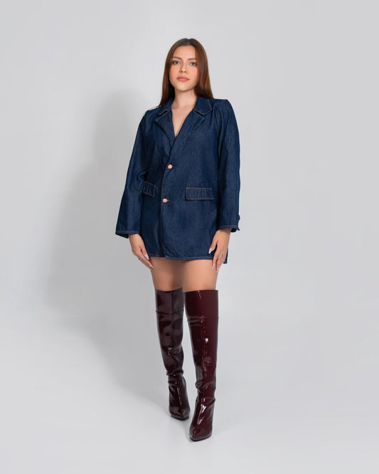 BLAZER INDIGO DENIM  O-8000