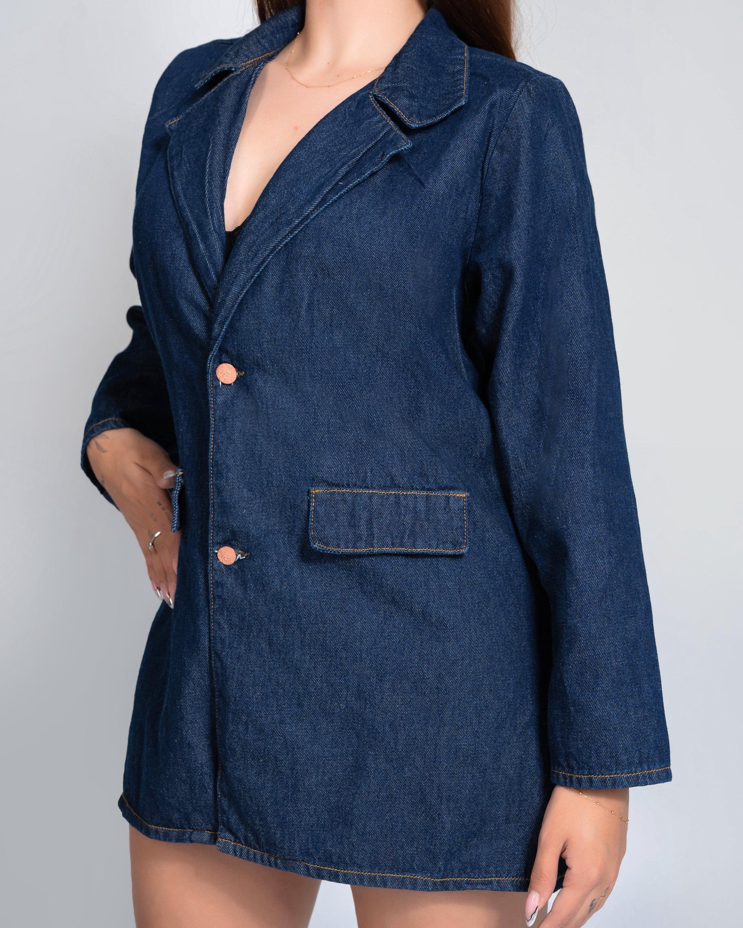 BLAZER INDIGO DENIM  O-8000