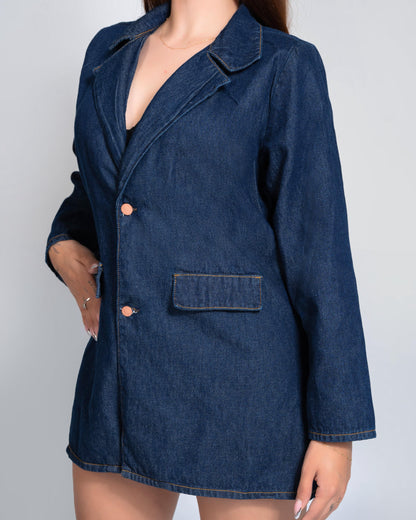 BLAZER INDIGO DENIM  O-8000